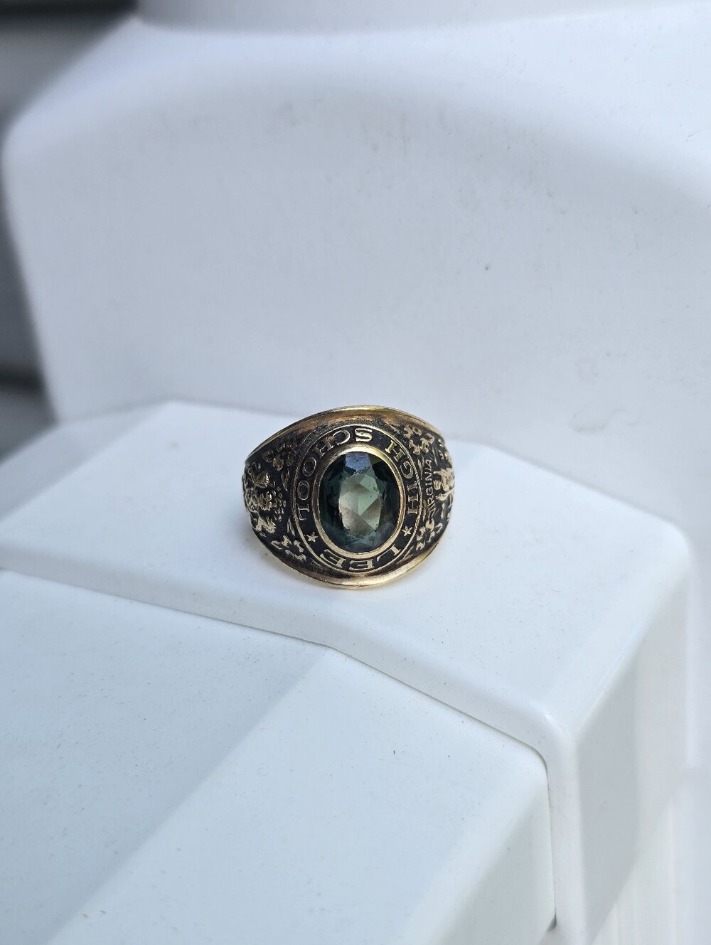 1962 10k Gold Lee High School Virginia Class Ring